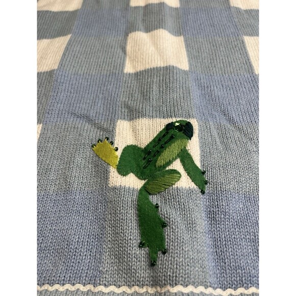 Quacker Factory Embroidered Frogs Button Down Short Sleeve Sweater 3X~ NWT - Picture 16 of 16